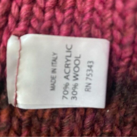 Lola’s | Made in Italy Hand Knit Wool Blend Sweater | S - Picture 3 of 6